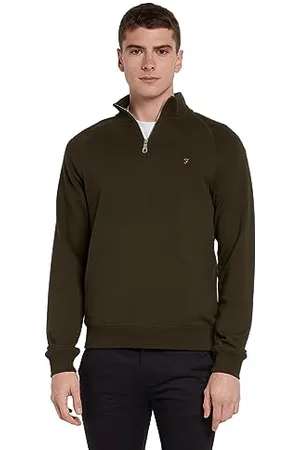 Farah Herren Jim 1/4-Reißverschluss Sweatshirt, , S