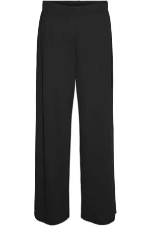 VERO MODA Damen VMKANVA NW Glitter Wide Pant JRS Stoffhose, , M