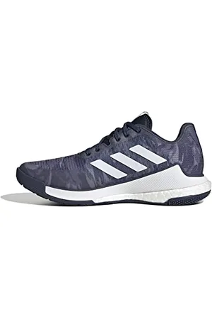 adidas Damen Crazyflight W Shoes-Low (Non Football), Team Navy Blue 2/FTWR White/FTWR White, 36 EU