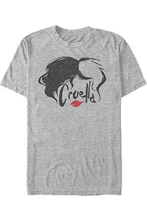 Disney Unisex Dnca Simply Cruella Organic Short Sleeve T-shirt T-Shirt, , L
