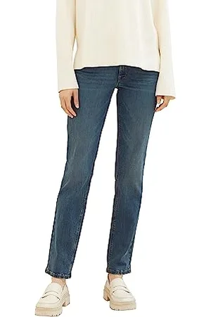 TOM TAILOR Damen Alexa Straight Jeans, , 29/32