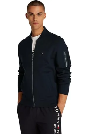 Tommy Hilfiger Essential INTECHNO Baseball JKT Kapuzenpullover Herren, , M