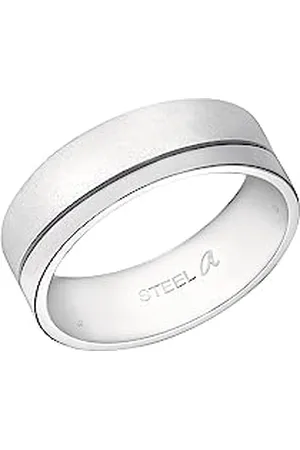 Amor Ring Edelstahl Unisex Damen Herren Ringe, , Kommt in Schmuck Geschenk Box