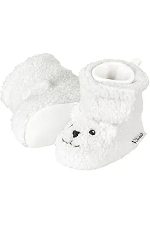 Sterntaler Unisex Kinder Hausschuhe Baby Babyschuh Eisbär, , 16 EU