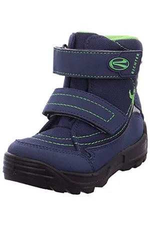 Richter Kinderschuhe Jungen Freestyle Schneestiefel, Blau (Atlantic/Apple), 21 EU
