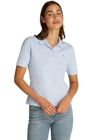 Tommy Hilfiger Damen Poloshirt Kurzarm 1985 Pique Regular Fit, , M