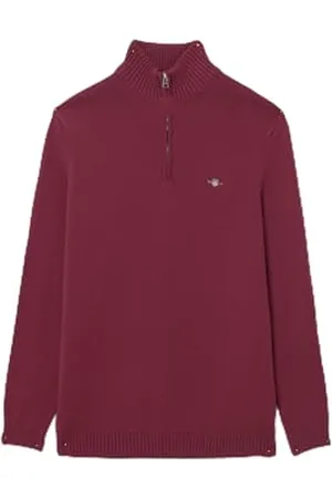 GANT Herren Casual Cotton Half Zip Pullover, , XXL