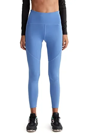DeFacto High Waist Leggings für Damen - Sport Tights für Damen Sporthose Blue,M