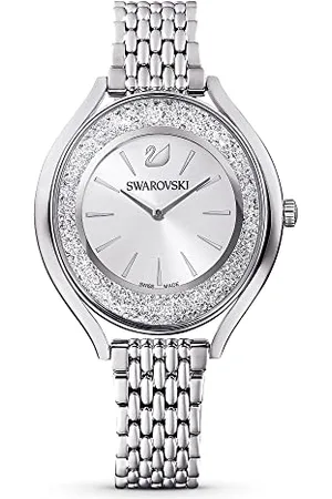 Swarovski Crystalline Aura Uhr, Metallarmband, Silberfarben, Edelstahl