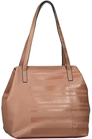 TOM TAILOR Bags MIRI STRIPE PRINT Damen Shopper L, , 42x20x28