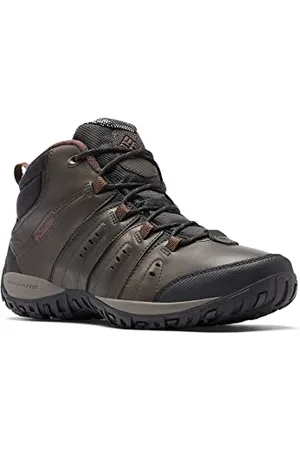 Columbia Woodburn II Chukka WP Omni-Heat wasserdichte Wanderschuhe für Herren, Braun (Cordovan x Garnet Red), 40 EU