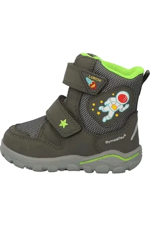 Lurchi 63L1083006 Schneestiefel, Steel-ltgrey, 23 EU Weit