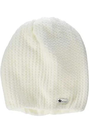 Sterntaler Mädchen Slouch-Beanie mit Strickmuster und Aufnäher, , 39