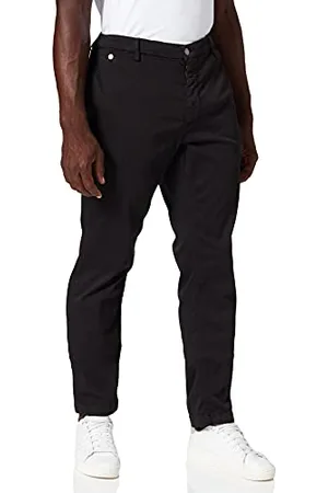 Replay Herren Chino Benni Regular-Fit Hyperflex X-Lite mit Stretch, (Schwarz), 31W / 30L