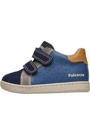 Falcotto Sneakers aus Leder und Veloursleder, Blau-Azurblau 18