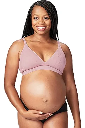 Cake Maternity Damen Freckles Recycled Wire Free Nursing Bra for Breastfeeding Plunge-BH, Blickdicht, , XL