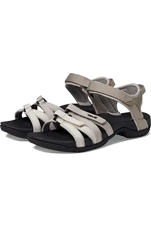 Teva Damen Tirra Womens Sandale, Black/Birch Multi, 43 EU
