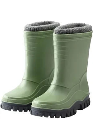 Sterntaler Gummistiefel uni gefüttert - Unisex Kinder Regenstiefel mit herausnehmbarem Innenschuh - warme, wasserdichte Kinderstiefel - Matsch- und Regenschuhe, , Größe 25