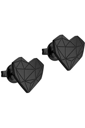 liebeskind Berlin Ohrstecker aus Edelstahl im Herz-Design