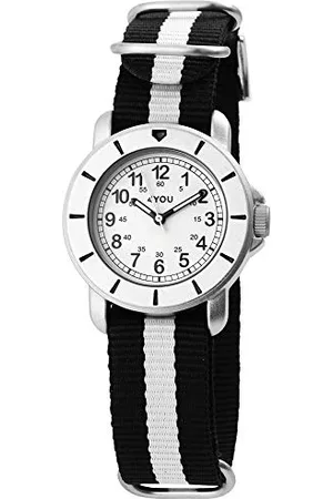 4YOU Unisex-Armbanduhr Analog Quarz Nylon 250002001