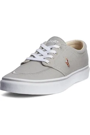Ralph Lauren Herren Faxon X Sneaker, Soft Grey Multi, 42 EU