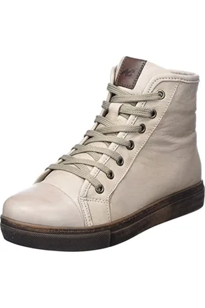 Andrea Conti Damen Sneaker, Dark Stone/Mokka, 42 EU