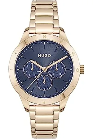 HUGO BOSS Multi Zifferblatt Quarz Uhr für Damen Kollektion #Friend mit Rotgoldfarbenes Edelstahlarmband - 1540092