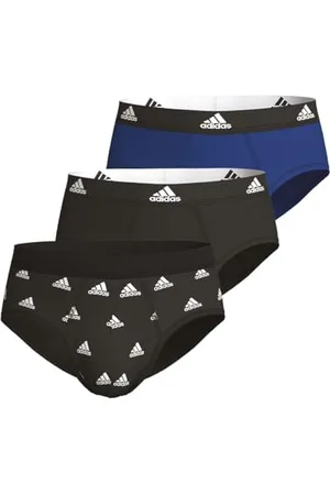 adidas Herren Multipack Brief (3pk) und Active Flex Cotton (6 Pack) Slip, , S