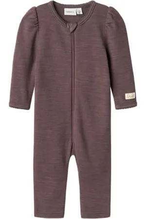 NAME IT Nbfwyla Wool/Vis Ls Suit