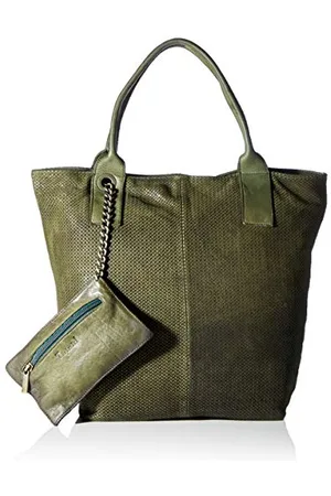 Think! Damen Ledertasche Shopper, , 1