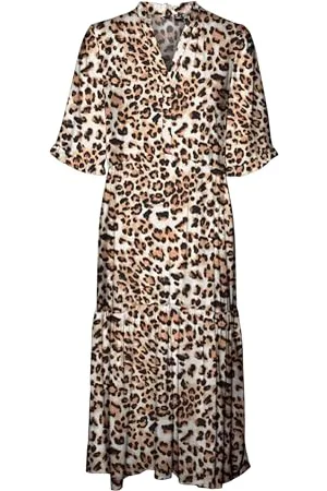 VERO MODA Vmeasy Joy 2/4 FRL Calf Dress WVN Ga