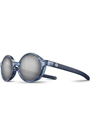 Julbo Unisex Walk Sonnenbrille, Jeansrahmen hellblau glänzend durchscheinend/Mattes Blau, One Size