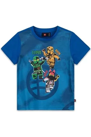 KABOOKI Lego Ninjago T-Shirt für Kinder | Kurzarm | T-Shirt für Jungen | 100% weicher Baumwolle |104 |
