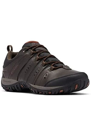 Columbia Woodburn II WP wasserdichte Wanderschuhe für Herren, Braun (Cordovan x Cinnamon), 40 EU