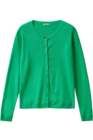 Benetton Damen Koreanisches Trikot M/L 1091d5558 Strickjacke, , S