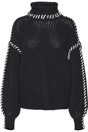 VERO MODA Vmnewcream Ls Rollneck Pullover Boo