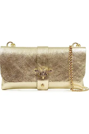 Firenze Artegiani . Amaseno Umhängetasche für Damen, echtes Leder, lackiert, 23 x 5,5 x 12 cm, Farbe: , , Utility