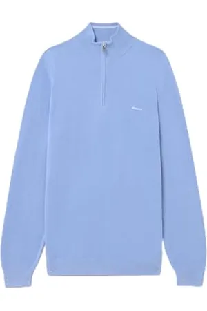 GANT Herren Cotton Pique Half Zip Pullover, , M