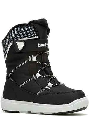 Kamik Kinder Stance2 Winterstiefel, Schwarz , 33 EU