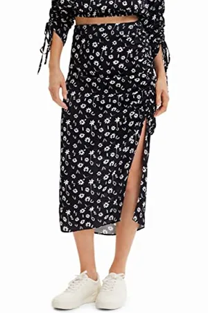 Desigual Damen Fal_zury 2000 Skirt, , XL EU