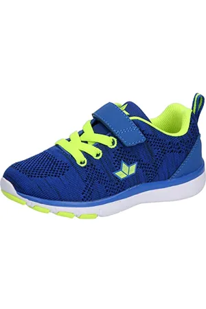 LICO Colour VS Sneaker, blau/Lemon, 40 EU