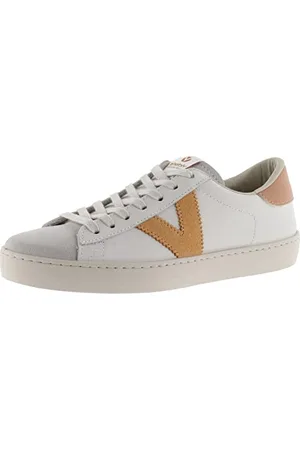 victoria Low-Top Unisex Berlin Leder & Kontrast-Teile & Spaltleder-Zehe 1126142 für Erwachsene 38