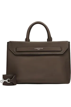 liebeskind Berlin LORA CALF OPTIC BUSINESS BAG M, light truffel M