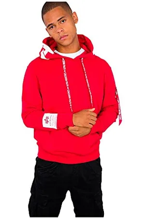 Alpha Industries Herren Hoody Kapuzenpullover, , S