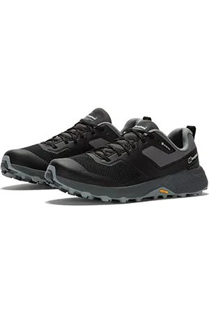 Berghaus Herren Trailway Active Gore-Tex Wanderschuhe, Schwarz/Grau, 44.5 EU