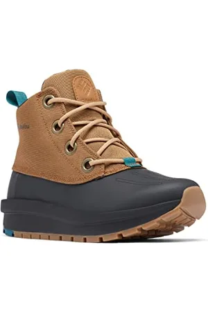Columbia Moritza Shield wasserdichte Schneestiefel für Damen, Braun (Elk x River Blue), 36 EU