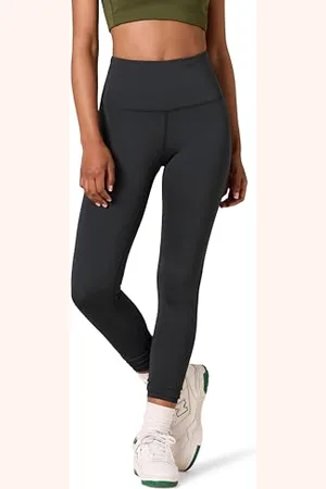 Amazon Damen Active Sculpt Workout Athleisure Leggings mit hohem Bund in voller Länge (erhältlich in Übergrößen), , XXL