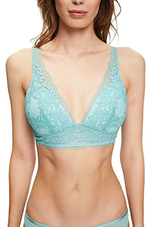 ESPRIT Damen Gepolsterter BH Seasonal Lace Rcs Wirl.push, , 80 / 80C
