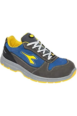 Utility Diadora Unisex Run Low S3 SRC ESD, Grigio Castello/BLU INSEGNA, 36 EU