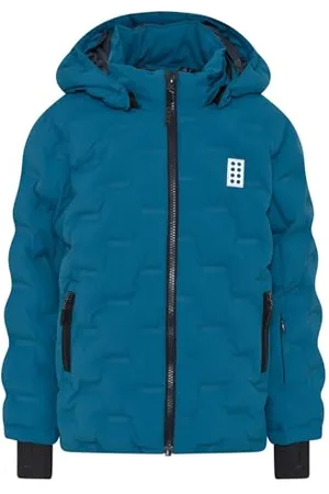 KABOOKI Jungen LWJIPE 706-JACKET Jacket, Blue, 116